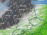 Regen für 2 Tage:Regen und Schnee für Deutschland 