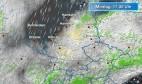 So ziehen Schnee, Schneeregen oder Regen