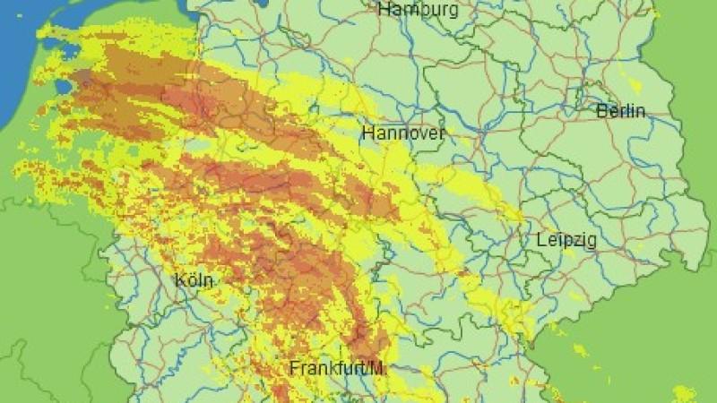 Regen & Gewitter live verfolgen