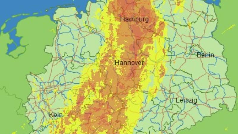 Regen & Gewitter live verfolgen